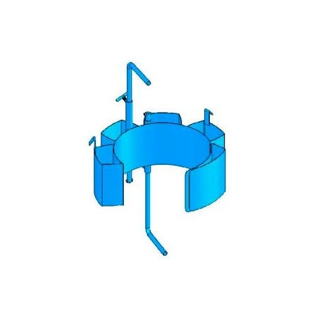 Morse Morse Adaptor 55/30-16 for 15.5"-16" Dia. Drum - Brackets Adjust for up to 38"H Drum 55/30-16